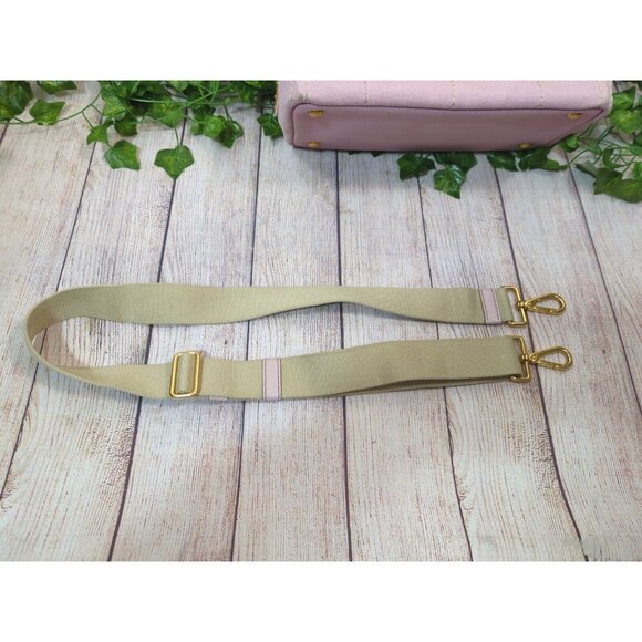 PRADA 1BG439 CANAPA 2Way Hand Bag ALABASTRO Light Pink WITH STRAP - Picture 14 of 15